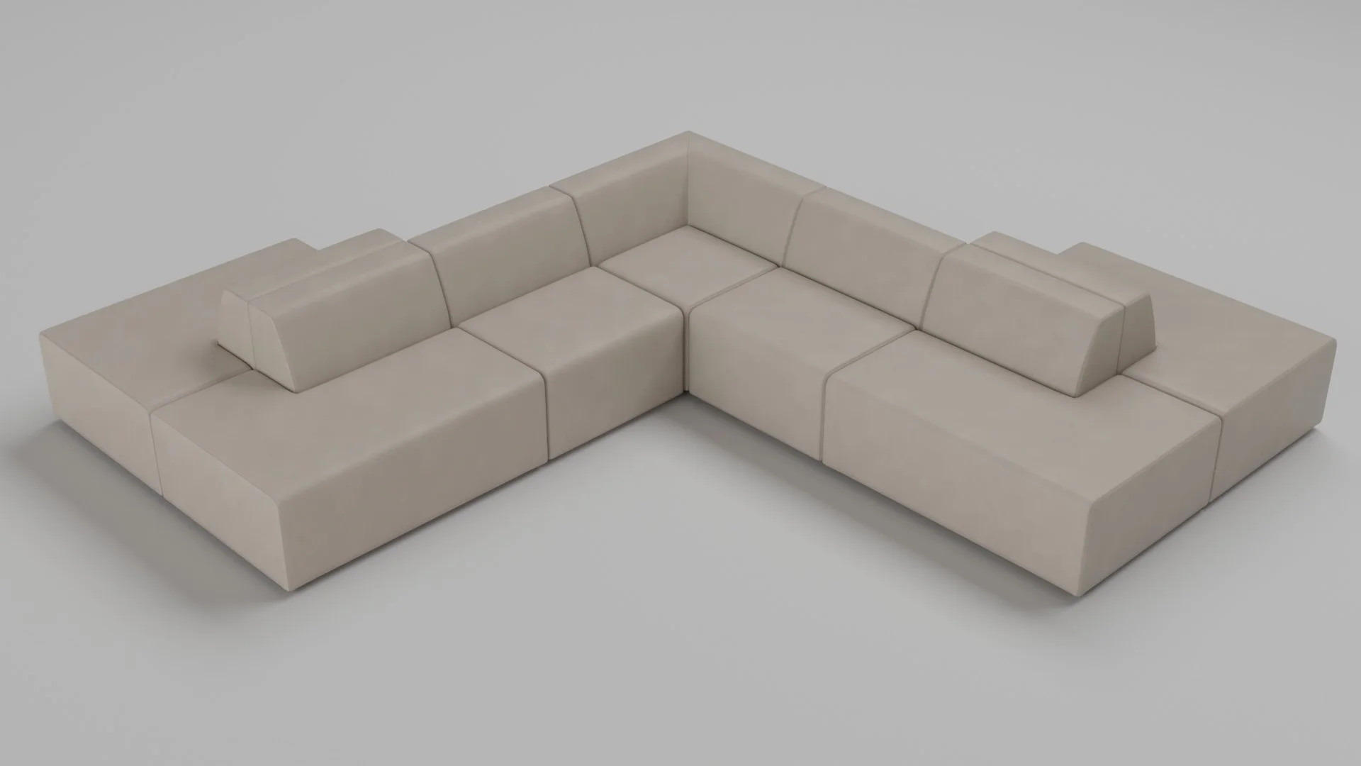 Commercial modular seating from the AAL1 100 collection by Cria Furniture